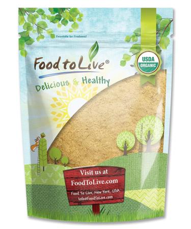 Organic Yellow Maca Powder, 4 Ounces - Non-GMO, Kosher, Raw Ground Maca Root, Vegan, Flour, Bulk 0.25 Pound