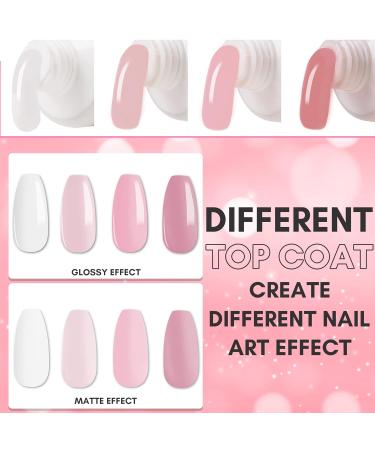 Buy Makartt Poly Nail Gel Kit - Blushing Brown Glitter Winter Nail Extension Set for Christmas Manicure - Buy Online on GoSupps.com