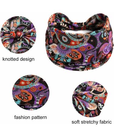 IMOMENT Boho Wide Headbands for Women - Non Slip Fashion Headwrap for Yoga, Running & Sports - Set of 26 - Buy Online on GoSupps.com