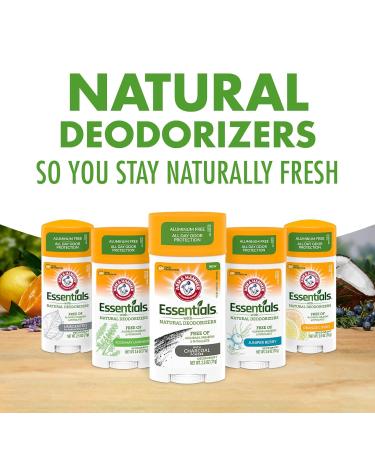 Arm & Hammer Essentials Charcoal Deodorant 4-Pack - Buy Online on GoSupps.com