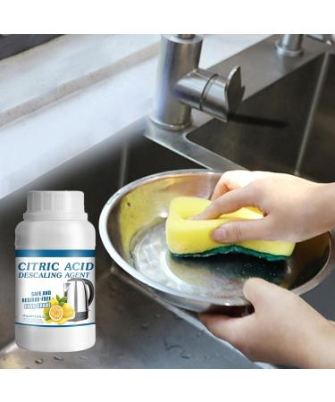 Limescale Remover Dishwasher Cleaner | 8.8fl.oz Instant Acting Pure Food Safe Eco-Friendly Limescale Remover Cleaning Hard Water Stains Pintle - Buy Online on GoSupps.com