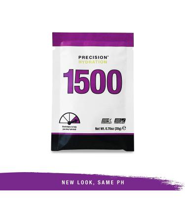 Precision Hydration Electrolyte Drink Mix - All Natural, Gluten Free Hyotonic Powders - Combats Cramp - Purple Packet (1 Box, 8 Packets) - Buy Online on GoSupps.com