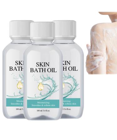 blmcoos Ultramoisturizing bath and shower oil for silky soft skin Skin Soft bath oil softens and cleanses the skin shimmering firming skin for uneven skin tone 3
