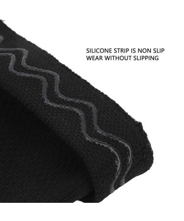 YUYTE Moisturising Compression Knee Sleeve Breathable Black Knee Brace for Meniscus Tear & Arthritis (M) | International Shipping Available - Buy Online on GoSupps.com