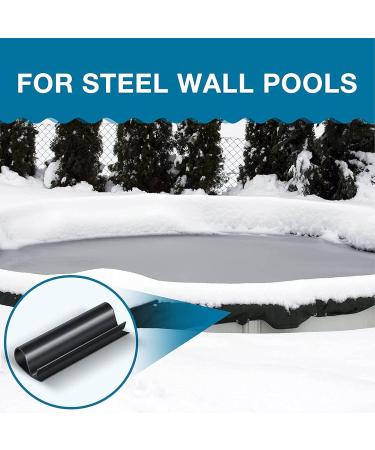 Pool Clip Windproof Pool Clamp | Rust Resistant Black Pool Wind Clips to Protect Swimming Pool with Greenhouse Film Hulzogul 12pcs - Buy Online on GoSupps.com