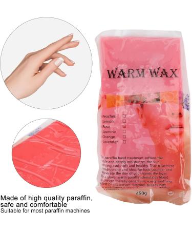 Paraffin Wax 450g Deeply Moisturising Paraffin Wax Beads Blocks for Hands Feet Dry Skin Stiff Muscles Pain Relieving(Rose) - Buy Online on GoSupps.com
