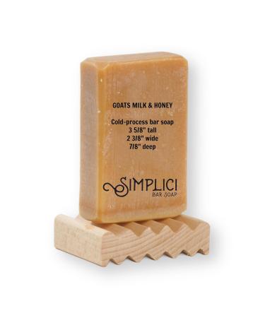 Goats Milk & Honey Natural Soap - 6 Bar Value Bag for Sensitive Skin | Palm Free | International Shipping - Buy Online on GoSupps.com
