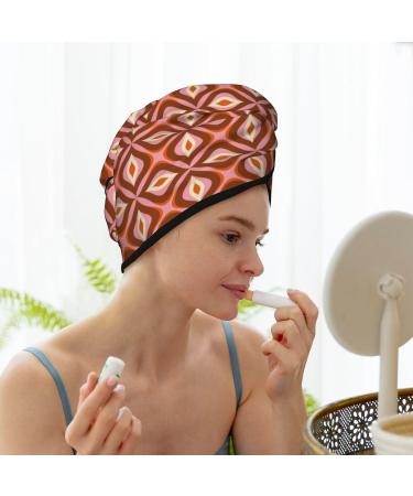 70s Retro Hair Towel Wrap - Quick-Dry Turban for Effortless Styling & Comfort - Buy Online on GoSupps.com