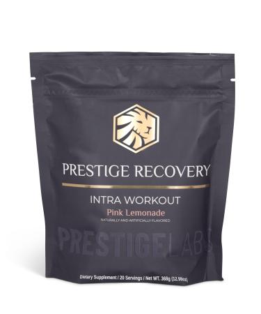 Prestige Recovery Intra EAA Amino Acid Gluten Free Intra-Workout Powder Increases Muscle Growth and Tone Quick Recovery Fights Fatigue - Pink Lemonade Flavor 20 Servings 8.5oz