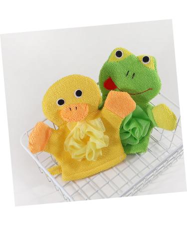 12 Pcs Cartoon Shower Gloves for Kids - Fun Bath Toys & Massage Mitts | Ipetboom Soft Bath Sponge Set - Buy Online on GoSupps.com