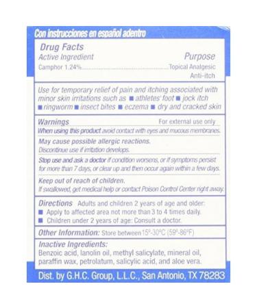 Blue Star Anti-Itch Medicated Ointment 2 oz - Fast Relief for Itching and Irritation - Buy Online on GoSupps.com