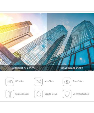 Fashion Oval Blue Light Blocker Glasses | Retro Non-Prescription Eyewear for Men & Women - Buy Online on GoSupps.com