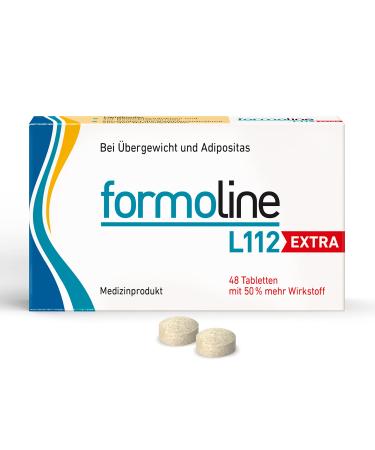 Formoline L112 Extra |Extra strong calorie magnet for losing weight |Spar set 2x48 tablets |Unique active ballast fuel L112 |German quality product |Natural origin