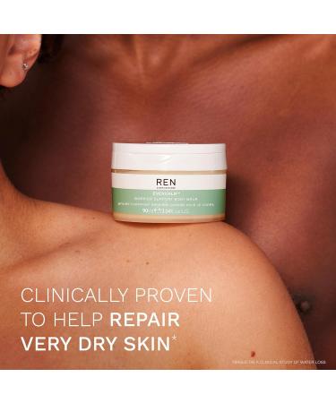 REN Clean Skincare Evercalm Barrier Support Body Balm - Nourishing Balm for Sensitive Dry & Eczema-Prone Skin - 3.04 fl oz - International Shipping - Buy Online on GoSupps.com