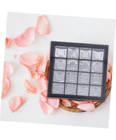  MAGICLULU MAGICLULU Set of 2 eyeshadow boxes eyeshadow palette makeup tray black makeup tray for blush highlighters lipstick makeup kit - Buy Online on GoSupps.com