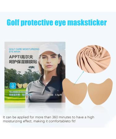 Flkiglm UV protection golf eye patch moisturizing skin care hydrogel golf eye mask for outdoor sports sun care for women mens skin in outdoor sports travel leisure women men - Buy Online on GoSupps.com