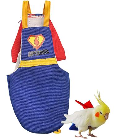 Bird Diaper Adjustable Parrot Flight Suits Leakproof Parrot Nappy Bird Flight Harness Suit Reusable Protective Parrot Nappy Clothes Fit Different Types of Parrots - Buy Online on GoSupps.com