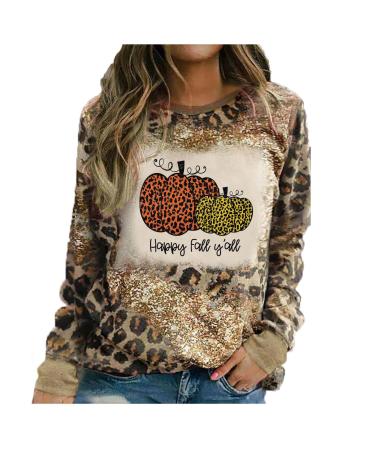 Yihaojia Cute Christmas Sweaters for Women Long Sleeve Knit Pullover Sweater Funny Dog Graphic Christmas Sweater Top Brown#146 Large