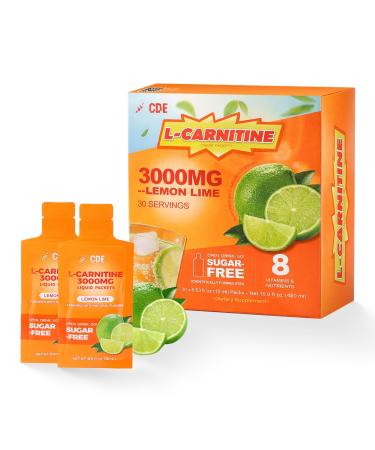 L-Carnitine Liquid Supplement with l carnitine 3000 and l carnitine Pre-Workout Formula with Green Tea Taurine & Electrolytes for Active Performance (30 Sachets)