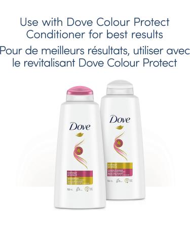 Dove Shampoo for colour treated hair Colour Care vibrant up to 8 weeks 750 ML - Buy Online on GoSupps.com