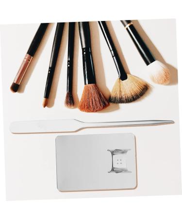 Palette Stick Scraper & Foundation Blending Tray - Essential Makeup Tools for Artists | 2 Sets Makeup Mixing Ring & Stainless Steel Supplies - Buy Online on GoSupps.com