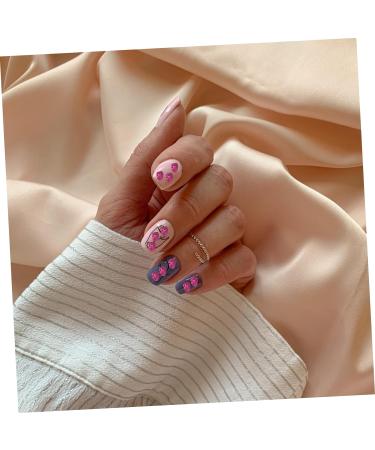 DRESSOOS 1 Glass Chip Epoxy Nail Accessories Rhinestones Flower Bulk Chips in Bulk Polymer Clay Mat Manicure Fillers DIY Nail Art Crushed Glass Nail Art Accessories Jewelry Drill 0.5X0.3cm Rosy - Buy Online on GoSupps.com