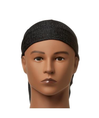 RED by KISS Powerwave Dry-Fit Durag - Moisture Wicking & Cooling - One Size Fits All (Black) - Buy Online on GoSupps.com