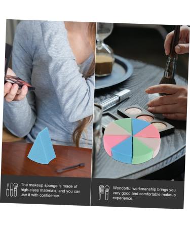 FRCOLOR Triangular Makeup Sponge Puff - 15 Sets Wedge Shape Esponjas Para Maquillaje - Perfect for Flawless Application International Shipping - Buy Online on GoSupps.com