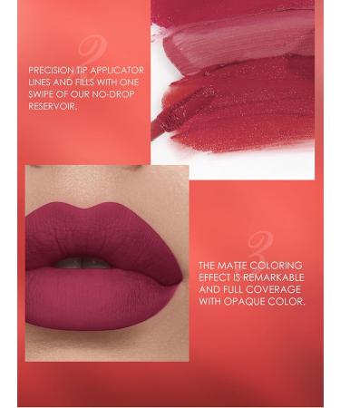 URQT 6pcs Lip Liner and Lipstick Makeup Set - Velvety Matte Liquid Lipsticks with Matching Smooth Liner | Waterproof, Long Lasting, Matte Finish - Gift Set (Set A 6) - Buy Online on GoSupps.com