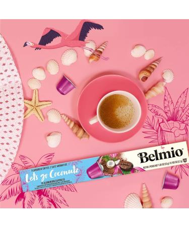 Belmio Variety Pack 8 Flavour Aluminium Coffee Capsules Pack of 8 (Total 80 Capsules) - Buy Online on GoSupps.com