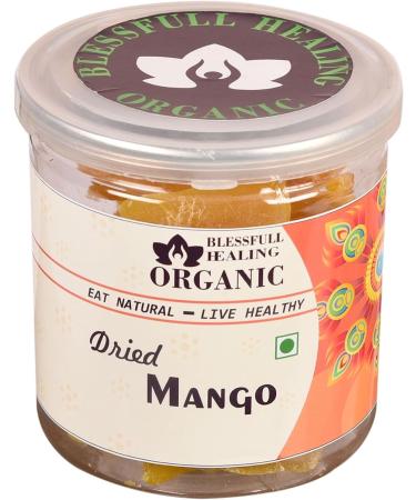 Blessfull Healing Organic Dried Mango 300 Gram Airtight Container (Packing May Vary) - Buy Online on GoSupps.com