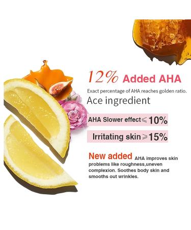 AILKE Skin Glowing Body Lotion - Moisturizing & Nourishing Vegan Cream with Niacinamide & AHA for Dull Skin - 16.9 fl oz - Buy Online on GoSupps.com