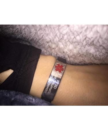 Personalized Medical Alert Bracelet | Emergency ID for Men Women & Kids | Disease Awareness Jewelry - Buy Online on GoSupps.com