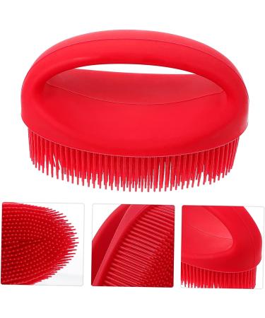 FRCOLOR Silicone Bath Brush - Exfoliating Body Scrubber for Gentle Cleaning and Exfoliation - Buy Online on GoSupps.com