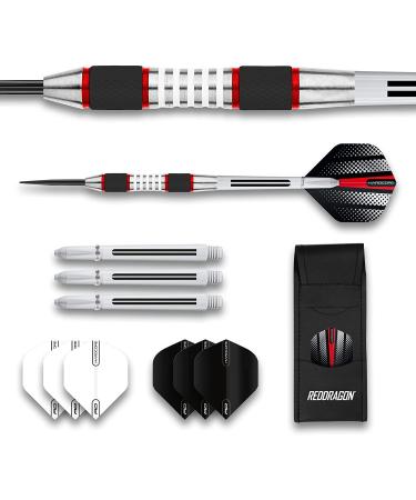 RED DRAGON Evo Series Tungsten Darts Set with Flights  Shafts (Stems) and Wallet 24G 1 - Buy Online on GoSupps.com