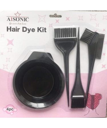 A1SONIC Hair Dye Brush Set - 4-Piece Bowl & Brush Set for Perfect Hair Coloring - International Shipping Available - Buy Online on GoSupps.com