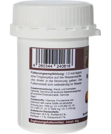Aqua-Tropica Muschel-VITAL - Premium Food for Freshwater Mussels 40g | International Shipping Available - Buy Online on GoSupps.com