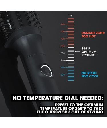 ghd Rise Hot Air Hair Brush - Professional Volumizing Blow Dryer & Curling Brush for Maximum Lift | Safe Styling Temperature | International Shipping Available - Buy Online on GoSupps.com