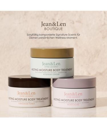 Jean & Len Melting Moisture Body Treatment - Cardamom & Tonka | Nourishing Body Butter for Normal Skin | 50 ml - Premium Fragrant Care - Buy Online on GoSupps.com