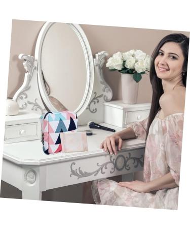 Lurrose 12-Piece Storage Bag for Women | Bandages Tampons & Money Exchange | High Capacity Travel Cosmetic Bag for Teens - Buy Online on GoSupps.com
