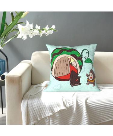 YYHHAOFA Sunflower Seeds Watermelon Seeds Prints Universal Pillowcase for All Seasons 20"x20" : Soft and Comfortable Suitable for car Sofa Black 20"x20" - Buy Online on GoSupps.com