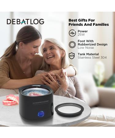 Ultrasonic Cleaner Retainer Cleaning Machine: 42kHz Ultra Sonic Denture Cleaner - 180ML Portable Dental Cleaning Pod for Aligner Braces Mouth Guard - Buy Online on GoSupps.com