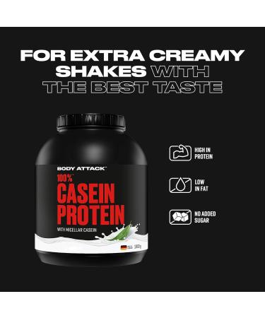 Body Attack 100% Caseine Proteine Acides amin s-Proteines musculation Low Carb - Prise de masse -Pour sportifs athl tes et les personnes soucieuses de leur silhouette-1 8kg protein powder- cookies Biscuit et cr me - Buy Online on GoSupps.com