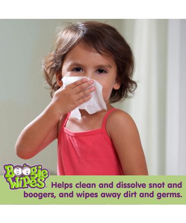 Boogie Wipes Lavender Saline Nose Wipes - 30 Gentle Hypoallergenic Wipes - Buy Online on GoSupps.com