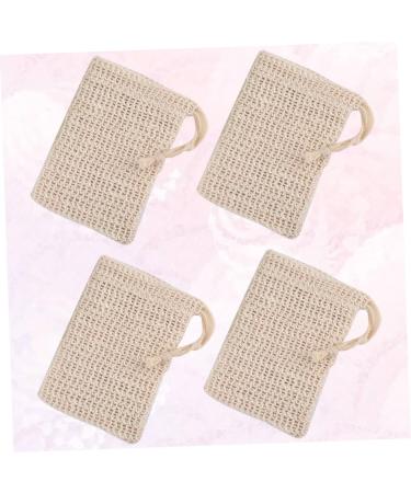 Healeved 8 Pcs Soap Sisal Soap Foaming Net Homemade Soap Face Washing Net Soap Saver - Buy Online on GoSupps.com