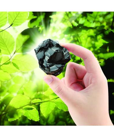 Xiannvxi 2 Large Obsidian Stone Set - 100% Natural Healing Crystals - Premium Gemstones & Waterstones - 4PCS J-Obsidian - Buy Online on GoSupps.com