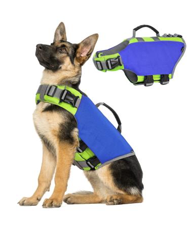 Vavopaw dog life jacket reflective dog chimney adjustable. - Buy Online on GoSupps.com