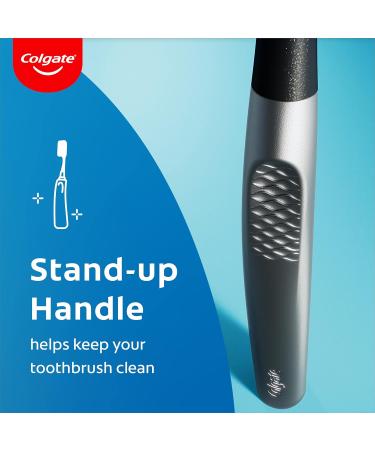 Colgate Keep 360 Deep Clean Soft Toothbrush Starter Pack | Interchangeable Heads | Reusable Metal Handle | 2 Soft Deep Cleaning Heads | International Shipping - Buy Online on GoSupps.com