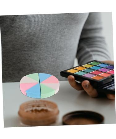 FRCOLOR 8 Sets Triangular Sponge Touch Mixer Mini Makeup Applicators Portable Mixer Mini Blender Body Tool Powder Puff Face Pads Latex Sponge Puff Emulsion Dry Touch - Buy Online on GoSupps.com