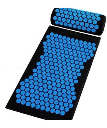 Dunlap Massage Cushion - Acupress Tower for Head Back & Foot Relief | Yoga Spike Anti-Stress Acupuncture Pad (Plum) - Buy Online on GoSupps.com